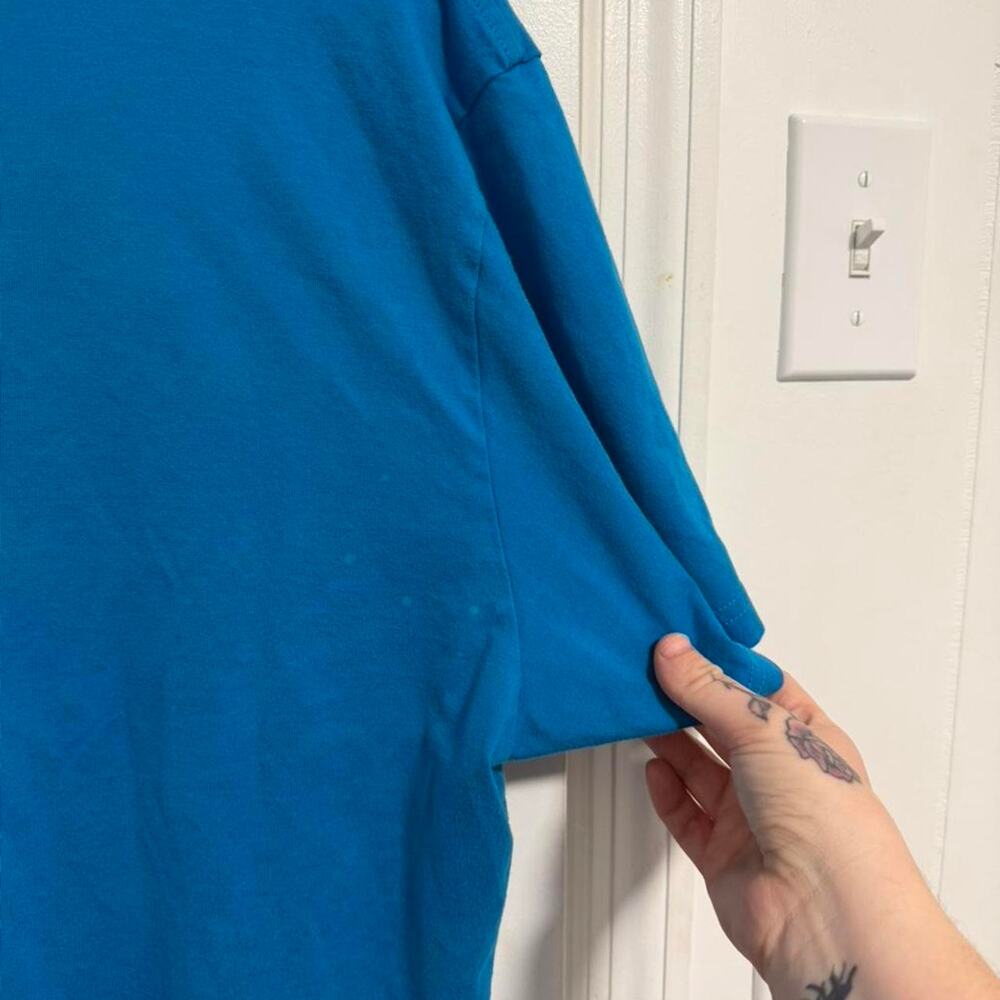 Psycho Bunny Blue T Shirt Size Large - Picture 5 of 7